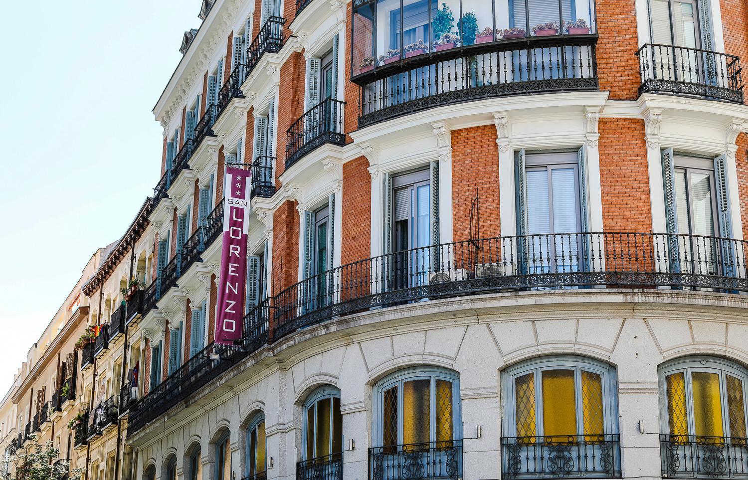 Hostal San Lorenzo Madri Exterior foto
